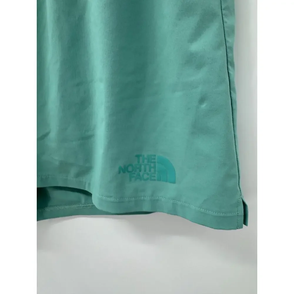 The North Face Men's Blue Green 7" Inseam Athletic Outdoor Shorts Sz XL w/ Liner - Picture 4 of 6